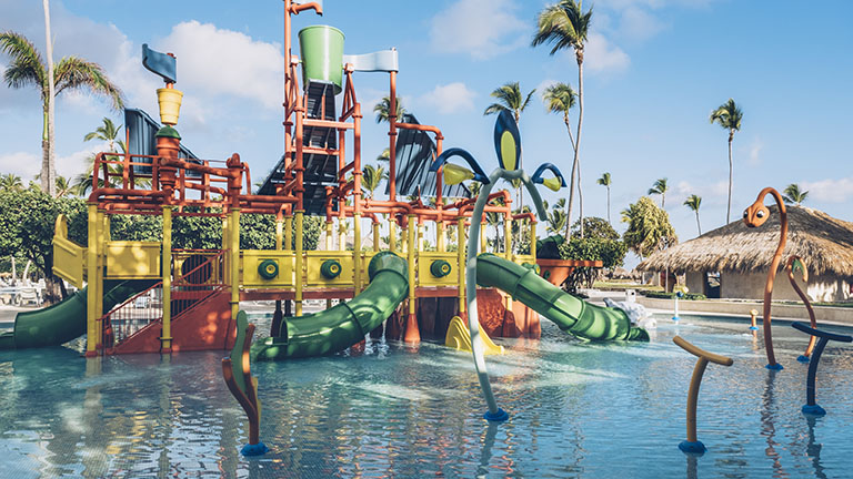 Parc aquatique pour les enfants