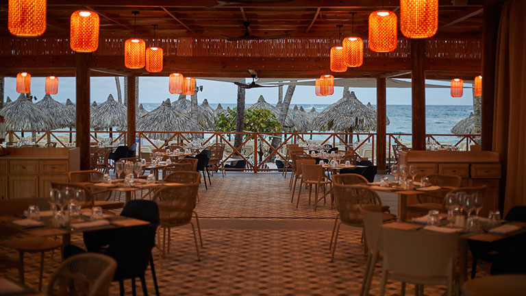 Restaurant au club de la plage