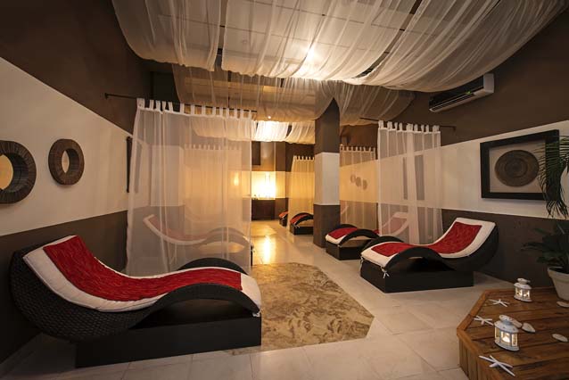 Despacio spa room