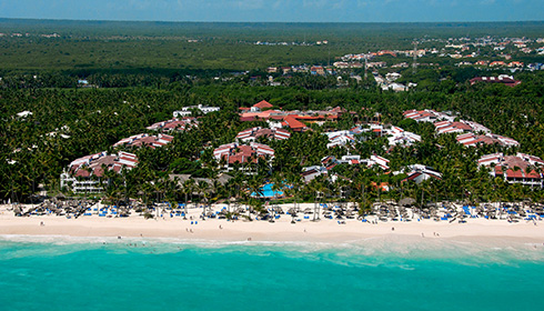 Resort aerial view