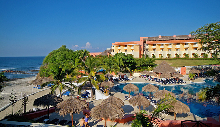 Piscine et plage