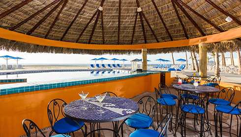 Bar de la piscine Oasis