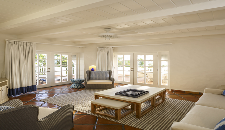 Premium Two Bedroom Ocean View Villa - living area