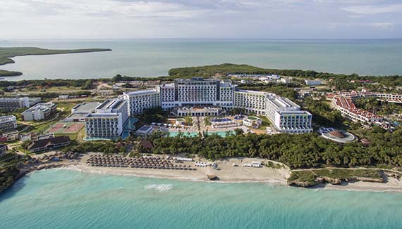 Resort aerial view