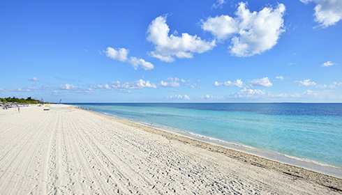 Vue de la plage