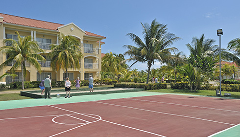 Tennis courts