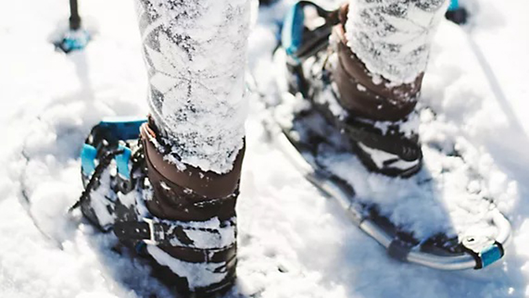 Snowshoeing