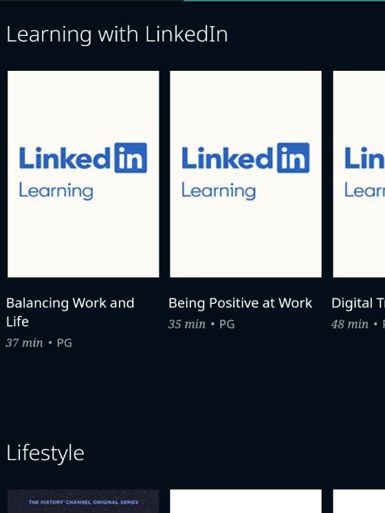 Learning with LinkedIn