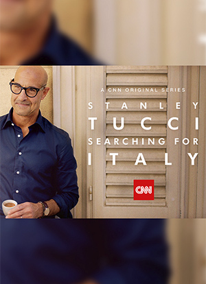 Stanley Tucci TV show poster 
