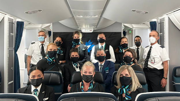 WS20 flight from Calgary to Amsterdam marks the first launch of new service to Europe after more than 18 months, and our caring WestJetters can’t wait to take our guests to Amsterdam with #SafetyAboveAll.