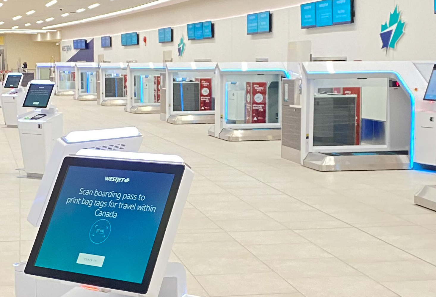 New YYC domestic check-in