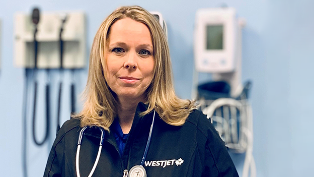 Dr. Tammy McKnight WestJet's Chief Medical Officer 