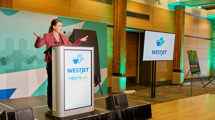 Angela Avery, WestJet Group Executive Vice-President and Chief People, Corporate and Sustainability Officer