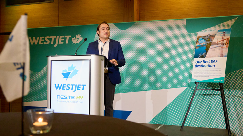 Gareth Lewis, WestJet, Director Sustainability and ESG