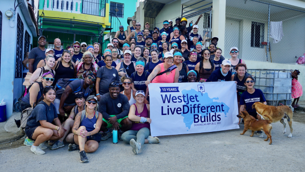 WestJet and LiveDifferent celebrate a decade of partnership in Dominican Republic