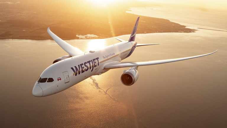 Avion Dreamliner de WestJet