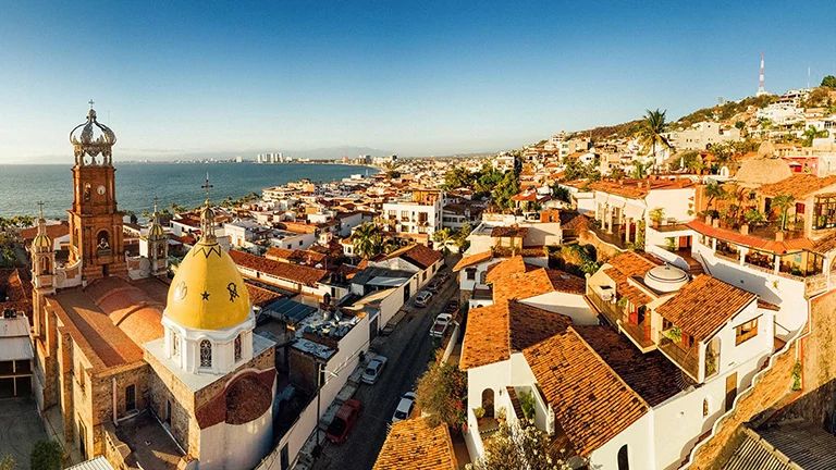 Old town in Puerto Vallarta