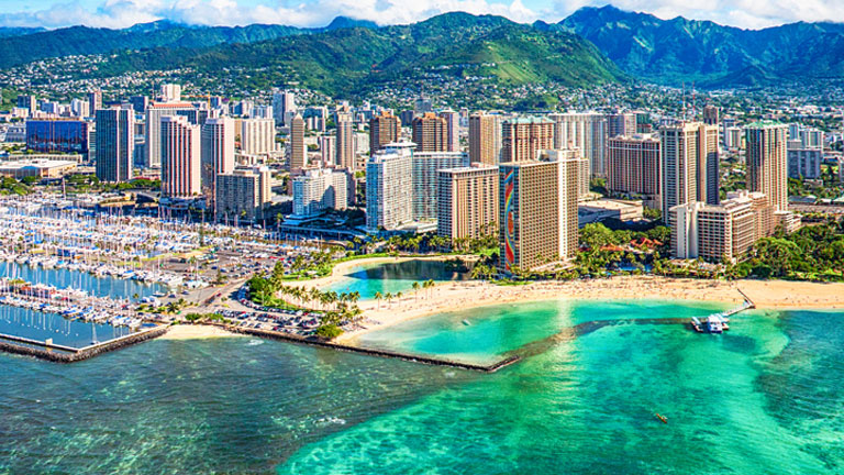 Hawaii coastline