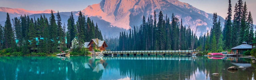 Canadian mountain lake
