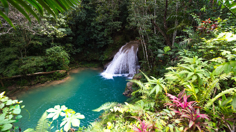 Waterfall in Jamaica
