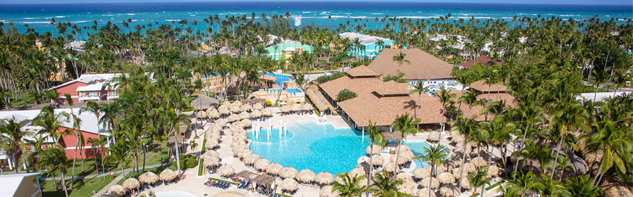 Vue aérienne du Grand Palladium Bavaro Suites Resort and Spa