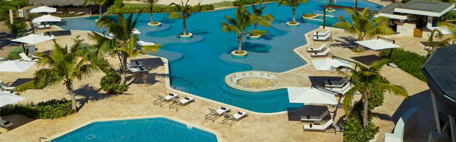 Pool at Dreams Macao Beach Punta Cana