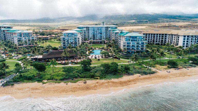 Aerial view of Honua Kai Resort & Spa