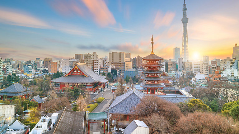 Tokyo skyline