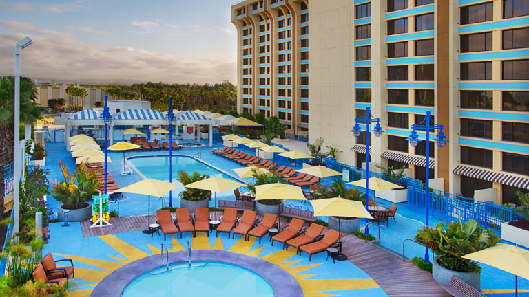 Pool at Disney’s Paradise Pier Hotel