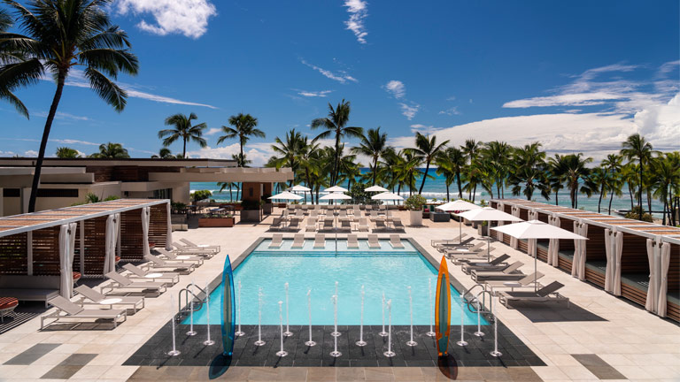 Pool at Waikiki Beach Marriott Resort and Spa