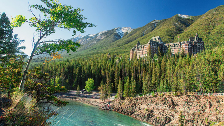 View of Fairmont Banff Springs
