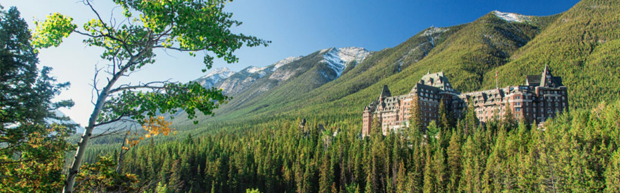 View of Fairmont Banff Springs