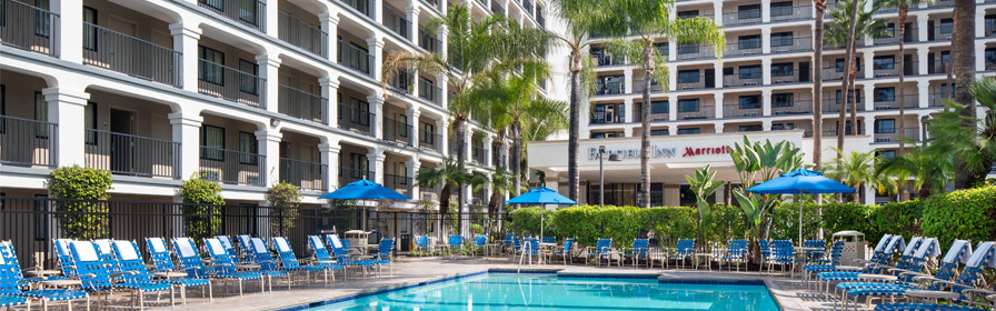 Pool at Fairfield Inn Anaheim Resort