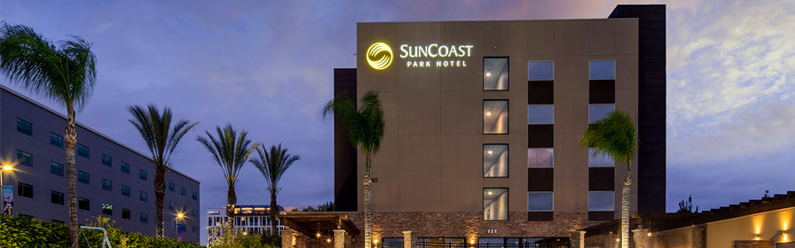 Exterior view of SunCoast Park Hotel Anaheim, Tapestry Collection by Hilton