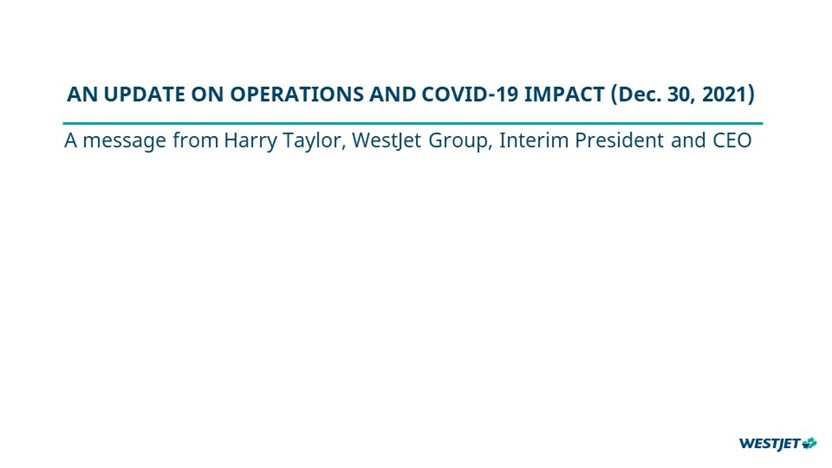 Operations and Omicron impact 