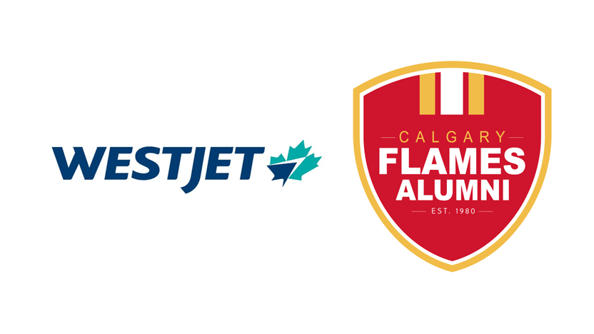 WestJet and Calgary Flames Alumni Association sign two-year partnership