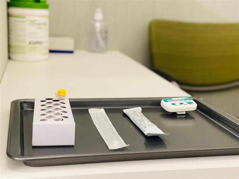 76,000 rapid screening kits were made available to WestJet