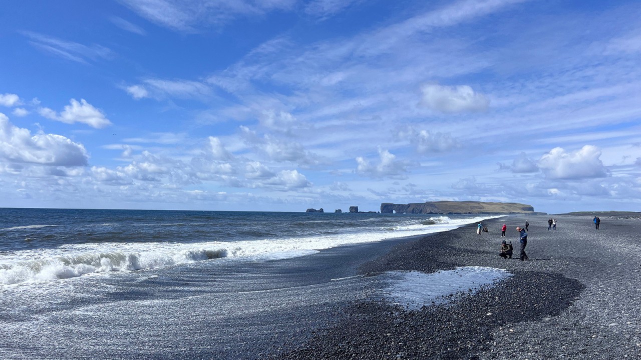 Iceland beach