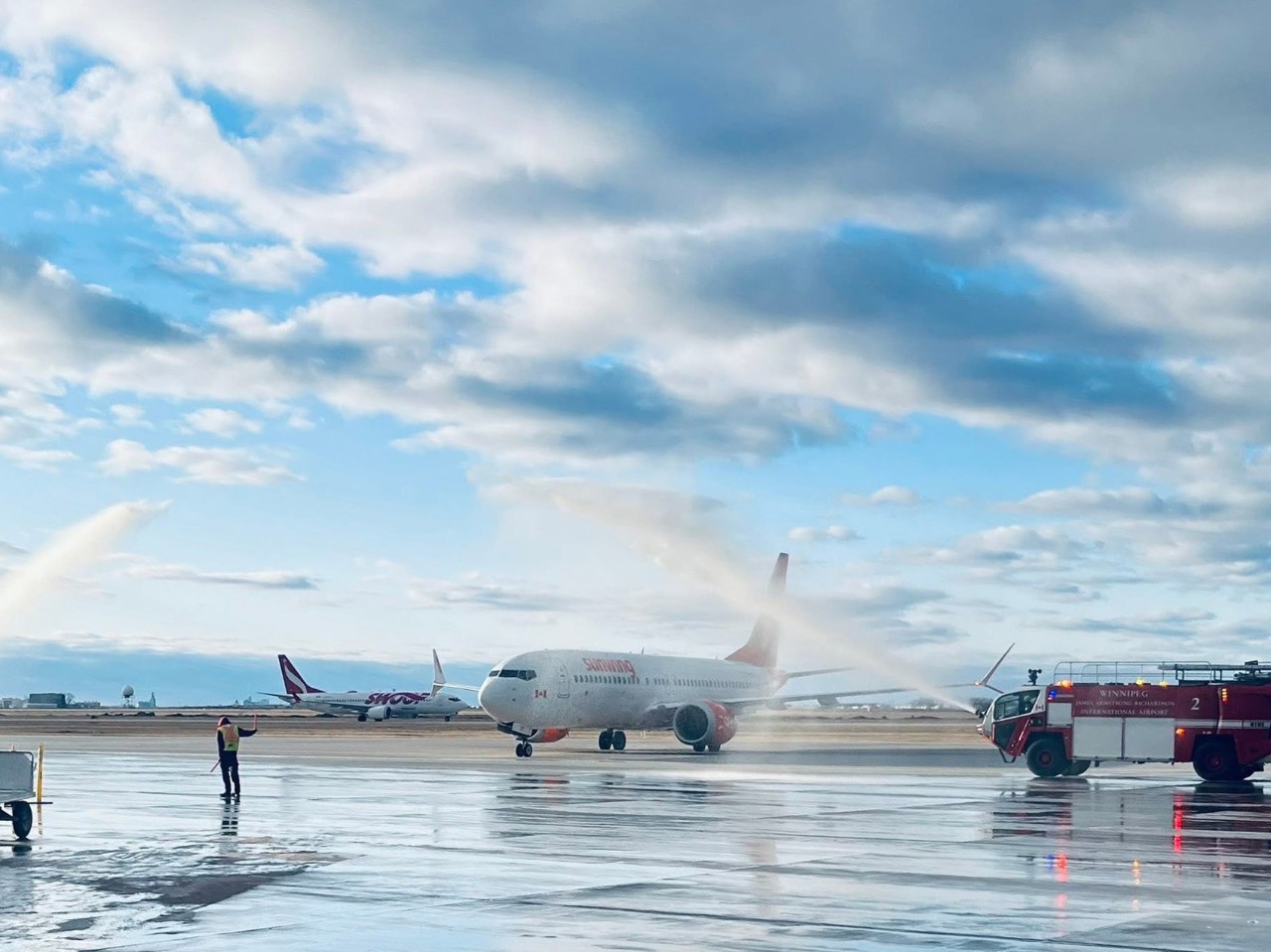 Avion de Sunwing
