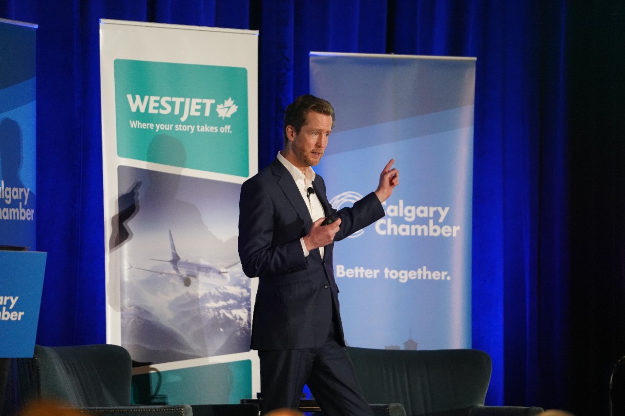Discours à la Chambre de commerce de Calgary 2025 de WestJet