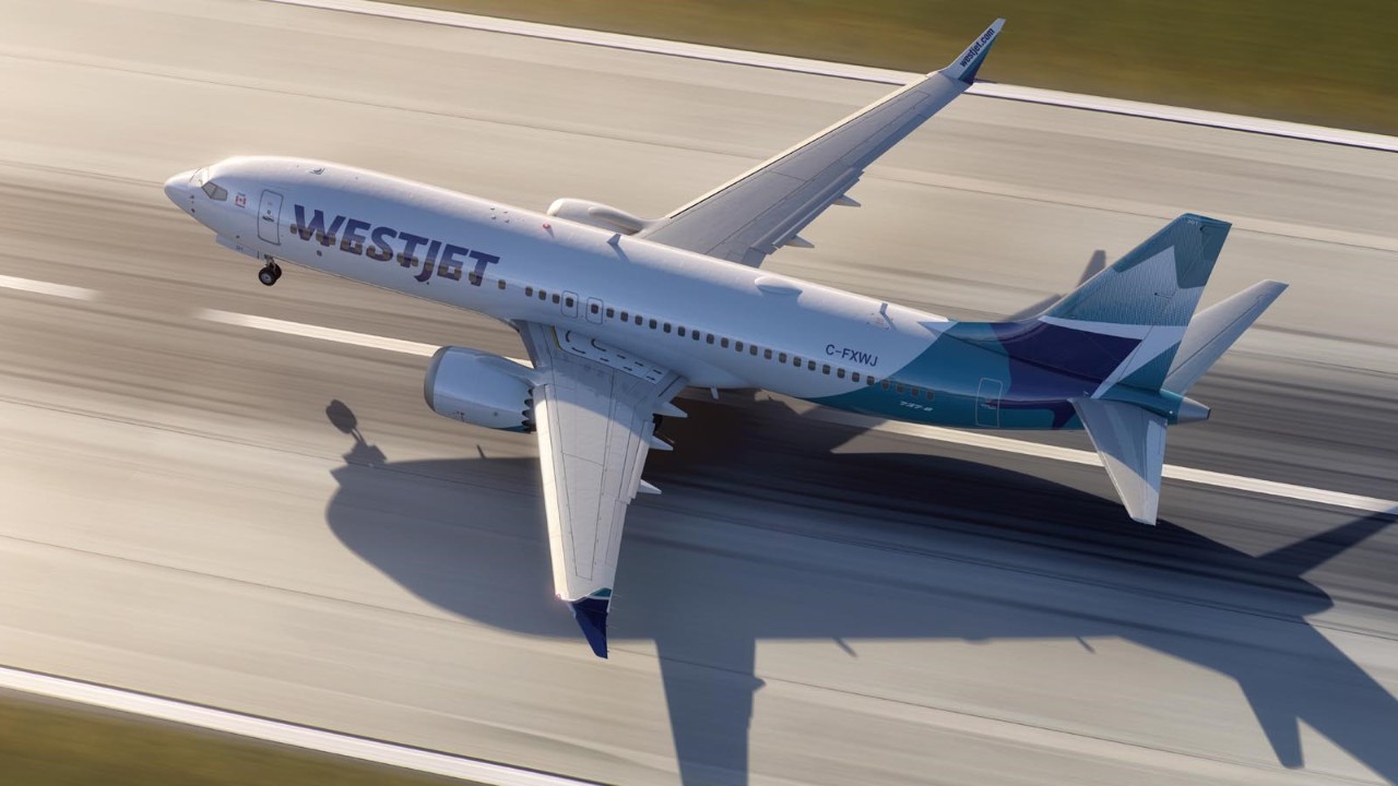 Un 737 s'envole